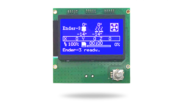 SJXD12864F-3 3D打印機 CR-10專用液晶顯示屏 SJXD12864F-3 3D打印機 CR-10專用液晶顯示屏